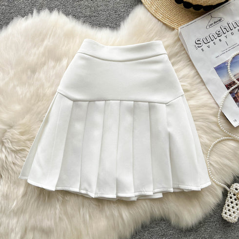 A Line Skirt With A Sense Of Design - ROUTINE FASHION